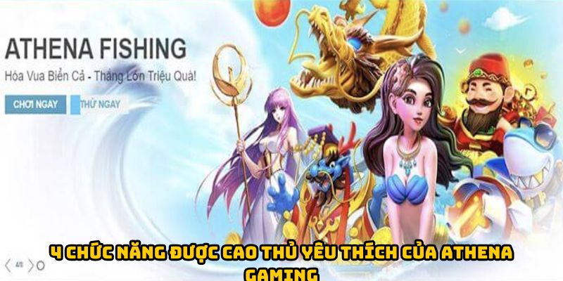 4 chức năng được cao thủ yêu thích của Athena Gaming