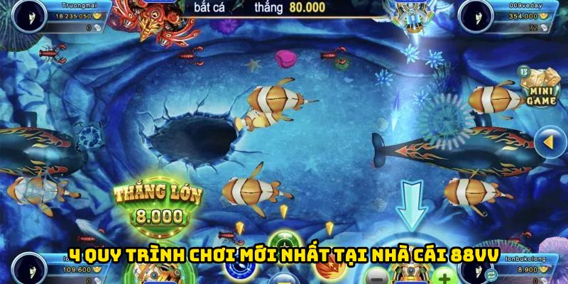 4 quy trình chơi mới nhất tại nhà cái 88Vv