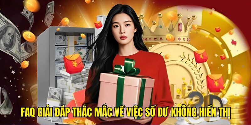 FAQ giải đáp thắc mắc về việc số dư không hiển thị 